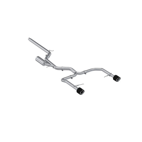 MBRP Exhaust S46153CF - T304 Stainless Steel with Carbon Fiber Tips.