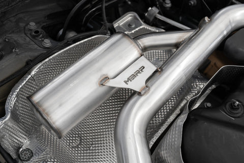 MBRP Exhaust S46173CF - T304 Stainless Steel with Carbon Fiber Tips.