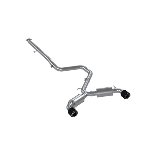 MBRP Exhaust S47063CF - T304 Stainless Steel with Carbon Fiber Tips.