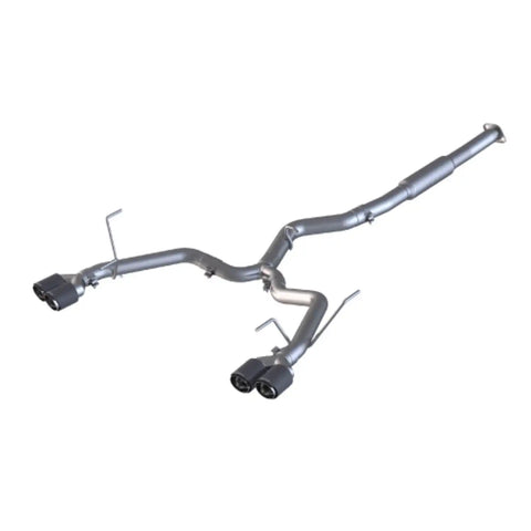 MBRP Exhaust S48023CF - T304 Stainless Steel with Carbon Fiber Tips.
