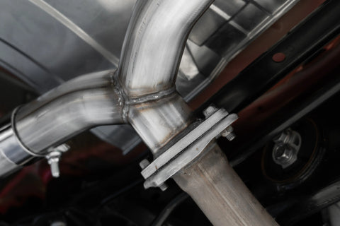 MBRP Exhaust S48053BE - T304 Stainless Steel with Burnt End Tips.