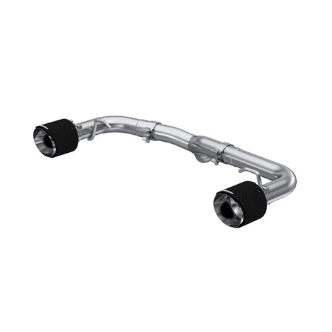 MBRP Exhaust S48053CF - T304 Stainless Steel with Carbon Fiber Tips.