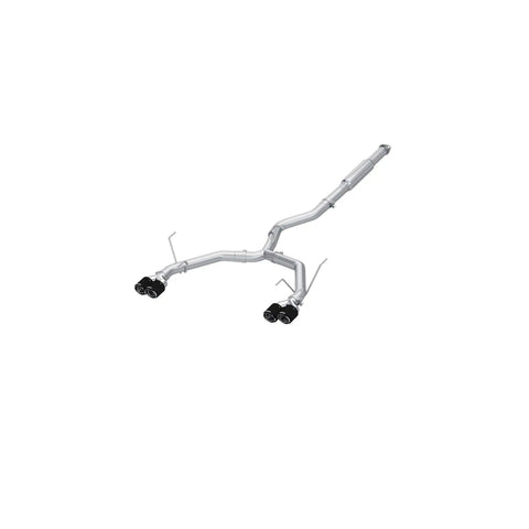 MBRP Exhaust S48083CF - T304 Stainless Steel with CF Tips.