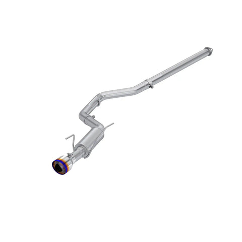MBRP Exhaust S48093BE - T304 Stainless Steel with Burnt End Tip.