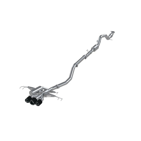 MBRP Exhaust S49013CF - T304 Stainless Steel with Carbon Fiber Tips.
