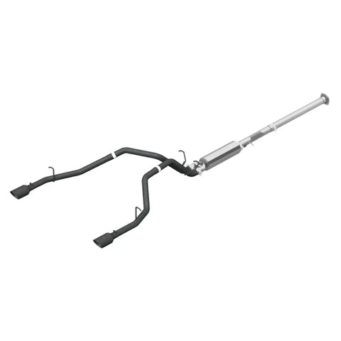 MBRP Exhaust S5152BLK - Black Coated Aluminized Steel.