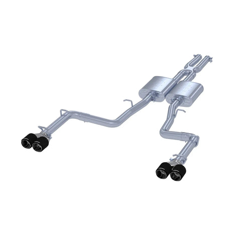MBRP Exhaust S71113CF - T304 Stainless Steel with Carbon Fiber Tips.