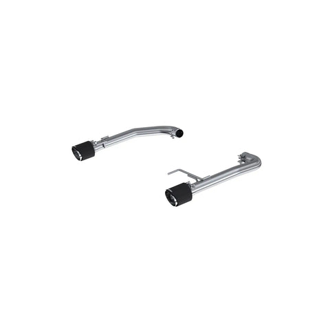 MBRP Exhaust S72473CF - T304 Stainless Steel with Carbon Fiber Tips.