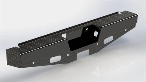Ranch Hand SBF21HBLSL Bumper One Piece Design Direct Fit Mounting Hardware Include