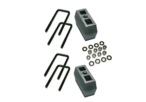 Superlift 7249 4 Rear Block Kit - 89-96 Toyota PU 4WD Short Bed Std Cab w/ 3.312 Wide Ubolts