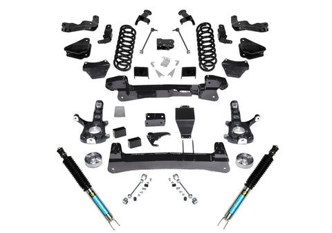 Superlift K123B 6 Lift Kit - 1500 Suburban/Tahoe/Yukon 4WD Knuckle w/ Bilstein Shocks