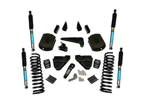 Superlift K124B 4 inch Lift Kit - 2014-2018 Ram 2500 4WD Diesel Engine with Bilstein Shocks