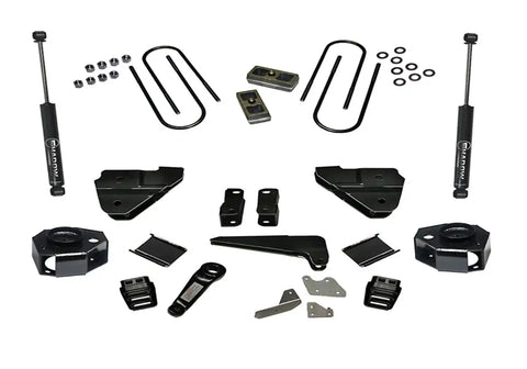 Superlift K145 4 Lift Kit - 13-18 Ram 3500 4WD w/ Front Shock Brackets/SL Rear Shocks