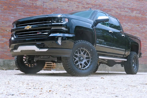 Superlift K160 6.5 Lift Kit-14-16 Silv/Sierra 1500 4WD w OE Cast Stl Ctrl Arms SL Rr Shcks