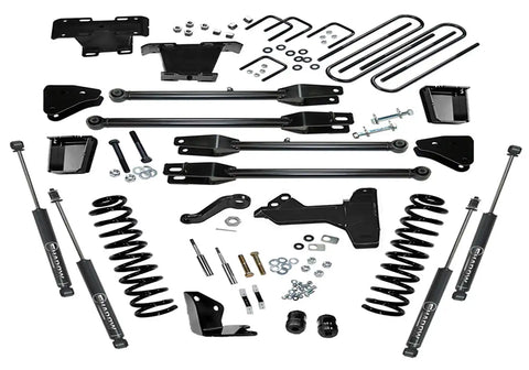 Superlift K231 6 Lift Kit - 05-07 F250/F350 4WD Diesel w 4-Link Conversion & SL Shocks