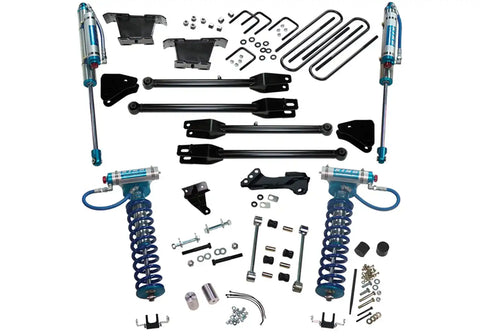 Superlift K233KG 4 Lift Kit - 08-10 F250/F350 4WD w/ 4-Link Conversion & King Clvrs/Shocks