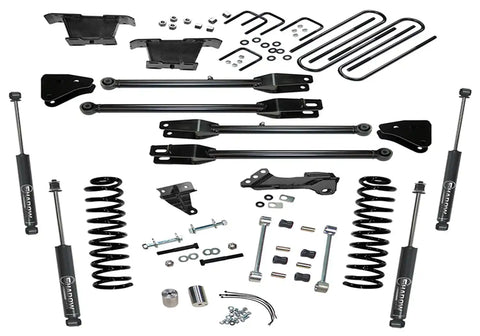 Superlift K233 4 Lift Kit - 08-10 F-250/F-350 4WD Diesel w/ 4-Link Conversion & SL Shocks