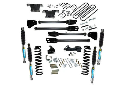 Superlift K236B 4 Lift Kit - 11-16 F250/F350 4WD Dsl w/ 4-Link Conversion & Bil Shocks