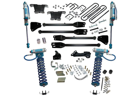 Superlift K236KG 4 Lift Kit - 11-16 F250/F350 4WD w/ 4-Link Conversion & King Clvrs/Shocks