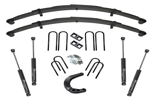 Superlift K420 6 Lift Kit - 73-87 K10/K15 & 73-91 Blazer/Jimmy/Sub 4WD-Rr Blck wSL Shks