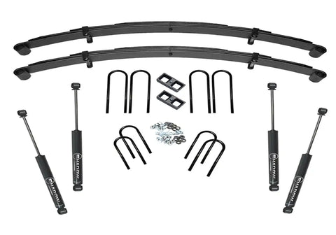 Superlift K436 4 Lift Kit - 73-88 GM 3/4 Ton PU 4WD Rr Block w/ SL Shocks
