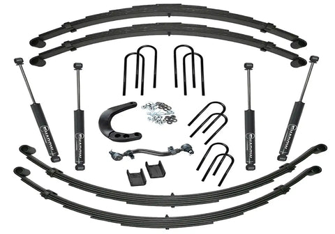 Superlift K445 8 Lift Kit (w/ 52 Rr Sprngs) - 73-91 GM 3/4 Ton 4WD-Rr Spring w/SL Shcks