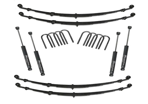 Superlift K712 4 inch Lift Kit - 1955-1975 Jeep CJ Series and M38A1 with Shocks