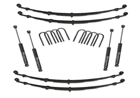 Superlift K715 4 Jeep Suspension Lift Kit - 1976-1981 CJ5/CJ7/CJ8 with Shocks