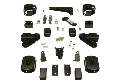 Superlift K970 4 inch Lift Kit - 2014-2018 Ram 2500 4WD Coil Spacer with Shocks Brackets