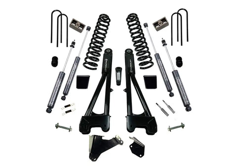 Superlift K977B 6 Lift Kit - 05-07 F250/F350 4WD Dsl w/ Replacement Radius Arms Bil Shocks