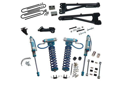 Superlift K981KG 4 Lift Kit-08-10 F250/F350 4WD w Rep Radius Arms/King Clvrs/King Rr Shocks
