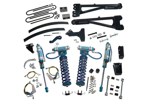 Superlift K985KG 8 Lift Kit-08-10 F250/F350 4WD w Rep Radius Arms/King Clvrs/King Rr Shocks