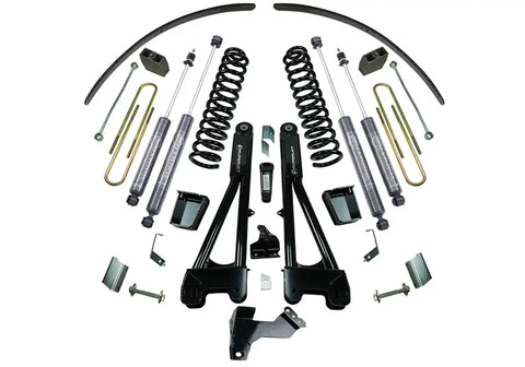 Superlift K991B 8 Lift Kit - 11-16 F250/F350 4WD Dsl w/ Replacement Radius Arms Bil Shocks