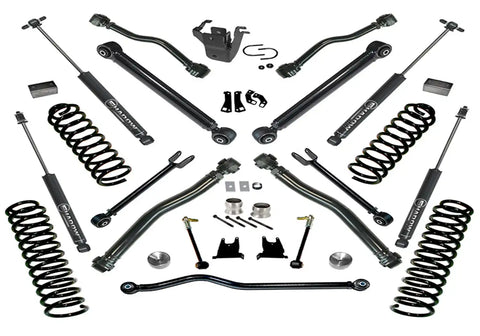 Superlift K996 4 Lift Kit - 07-18 Wrangler JK 2-door w/ Reflex Ctrl Arms & SL Shocks