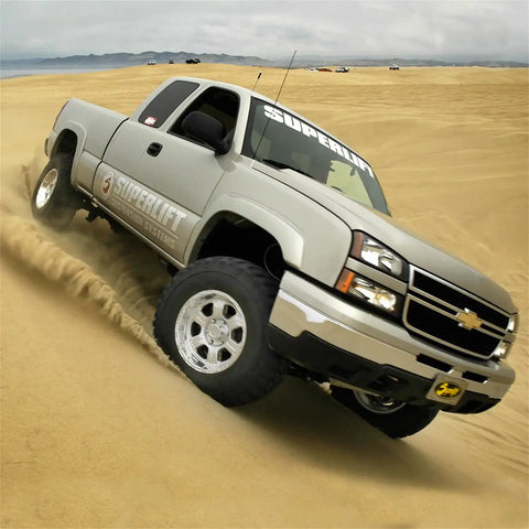 Superlift K121B 6 Lift Kit - 99-06 Silverado/Sierra 1500 4WD Knuckle w/ Bilstein Shocks