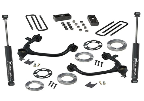 Superlift 3900 3 Lift Kit - 19 (New Body)-23 Silv/Sierra1500 2/4WD w/SLShk (exc Trailboss/AT4)
