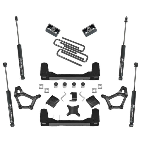 Superlift K306 4"-5 Adj Lift Kit-86-95 Toy PU/4Run (EXC 89-95 Shrt Std Cab) 4WD w SL Shocks