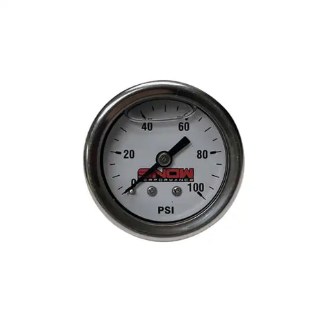Snow Performance SNF-20010 - 0-100PSI Fuel Pressure Gauge(1/8 NPT).