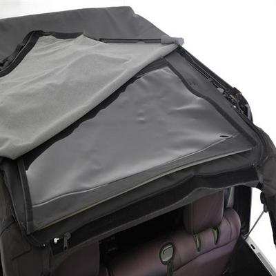 Smittybilt 9073235 - BOWLESS COMBO TOP W/TINTED WINDOWS BLACK DIAMOND JEEP, 07-18 (JK) 2 DOOR