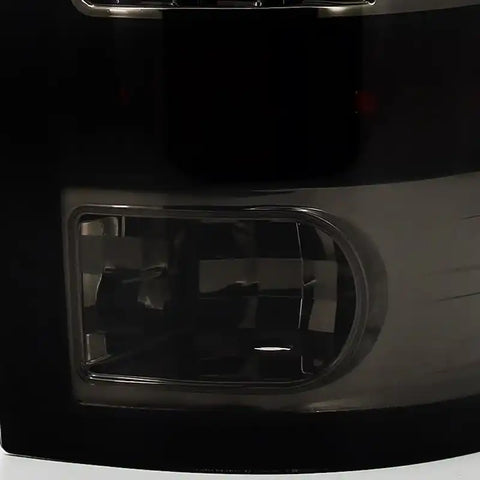 Spec-D Tuning LT-RAM09BBLED-TM Tail Light Assembly Glossy Black Housing