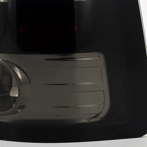 Spec-D Tuning LT-RAM09BBLED-TM Tail Light Assembly Glossy Black Housing