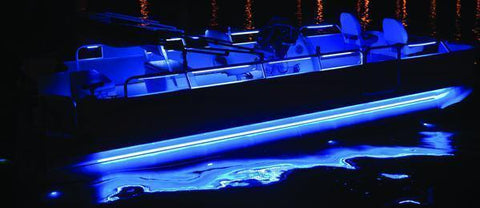 T-H Marine LED-PBDK20B-DP - 20' BLUE PONTOON BOAT KIT