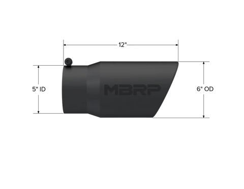MBRP Exhaust T5075BLK - Tail Pipe Tip