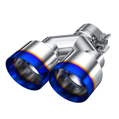 MBRP Exhaust T5177BE - 2.5 Inlet Tip. T304 Stainless Steel, Burnt End.