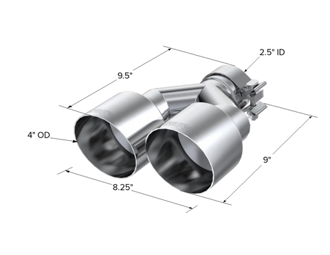 MBRP Exhaust T5177 - T304 Stainless Steel.