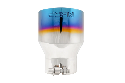 MBRP Exhaust T5180BE - Armor Pro Series Universal 3 Inlet Burnt End Tip.