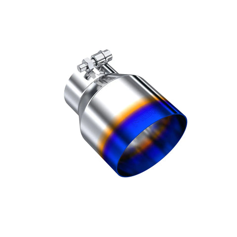 MBRP Exhaust T5180BE - Armor Pro Series Universal 3 Inlet Burnt End Tip.
