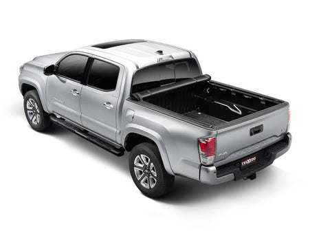 Truxedo 1457101 - Tonneau Cover PRO X15 Soft Roll-Up Hook And Loop Lockable Using Tailgate Handle Lock