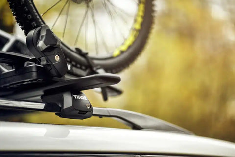 Thule 710405 - ThuleEvo Raised Rail Foot Pack Black Maximum load 220 lb.