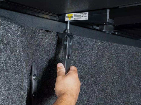 Tonno Pro HF-600 - Hard Fold Tri-folding Tonneau Cover for 2006-2014 Honda Ridgeline 5 Ft. Bed
